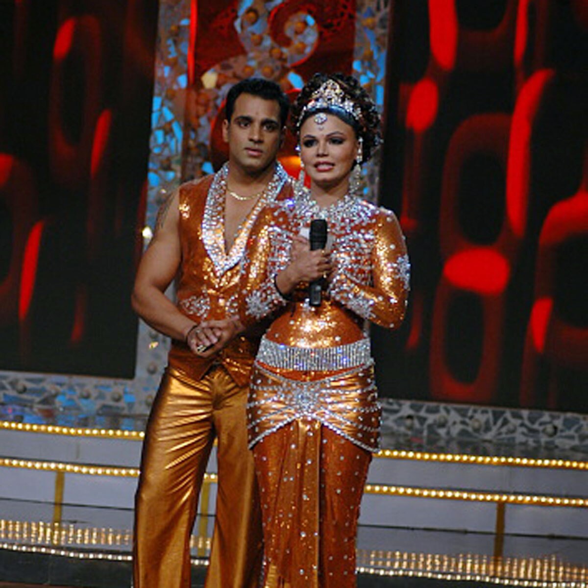 अभ‍िषेक अवस्थी-राखी सावंत 