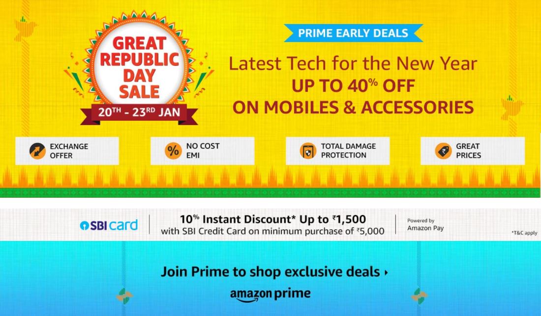 Amazon Great Republic Day Sale