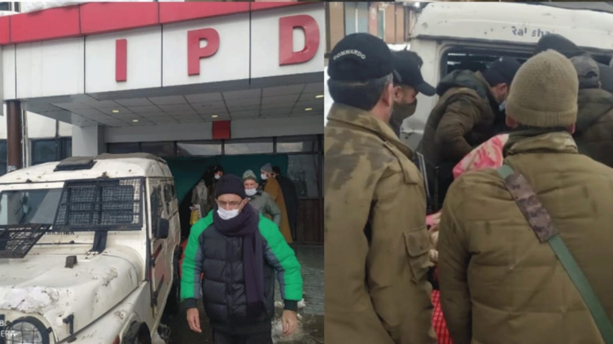 पुलिस ने हार्ट और किडनी को अस्पताल पहुंचाया (फोटो आजतक)