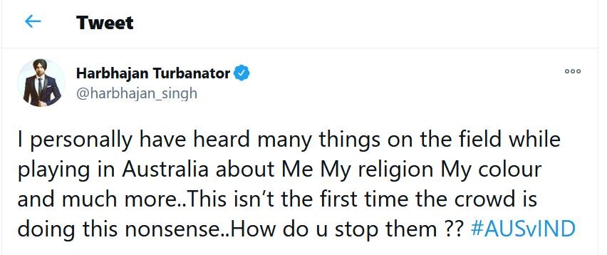 Mohammed Siraj Racial Abuse