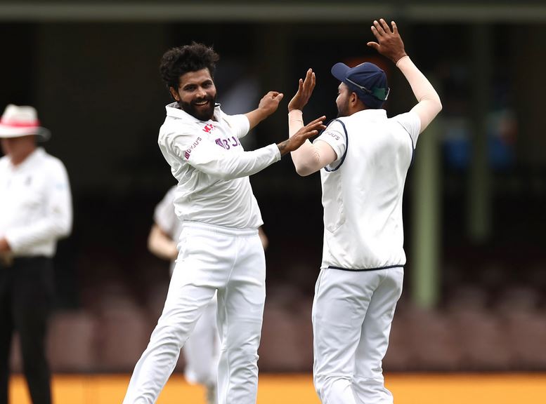 Ravindra Jadeja left thumb injured