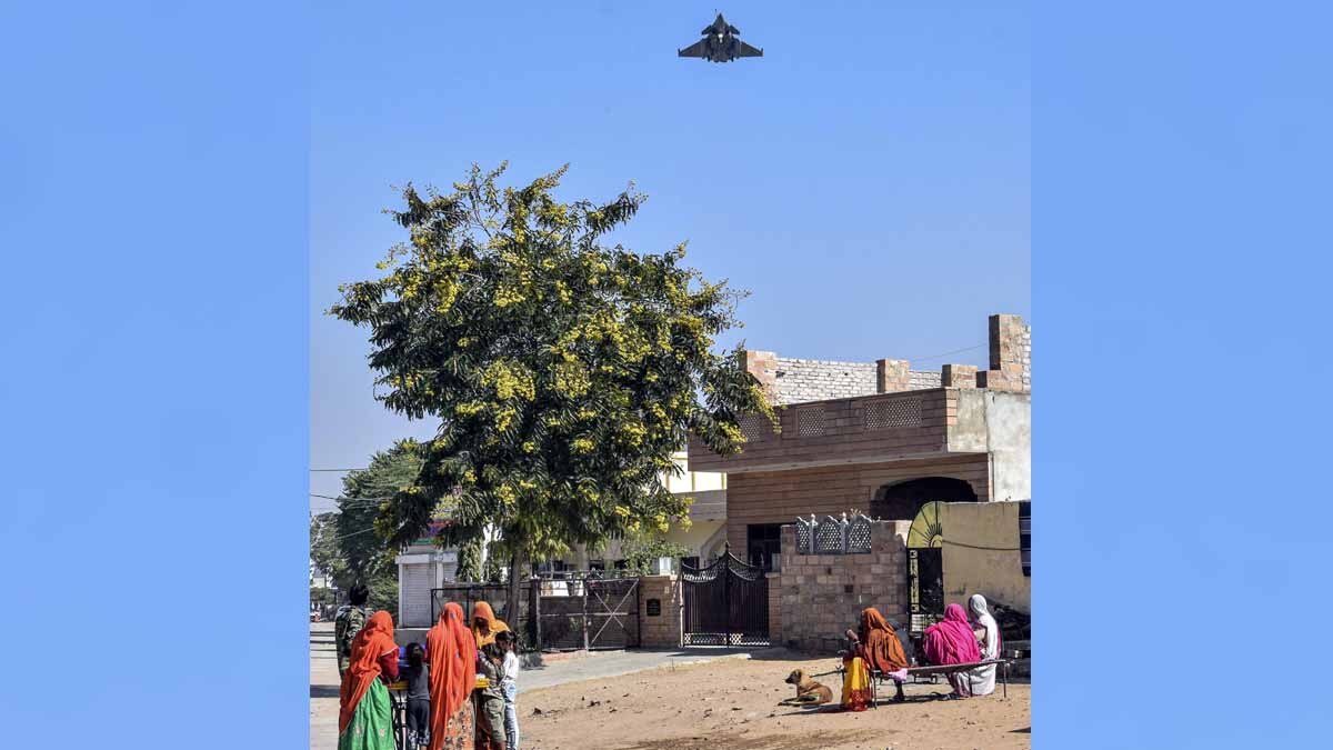 Rafale Roars near Indo Pak Border