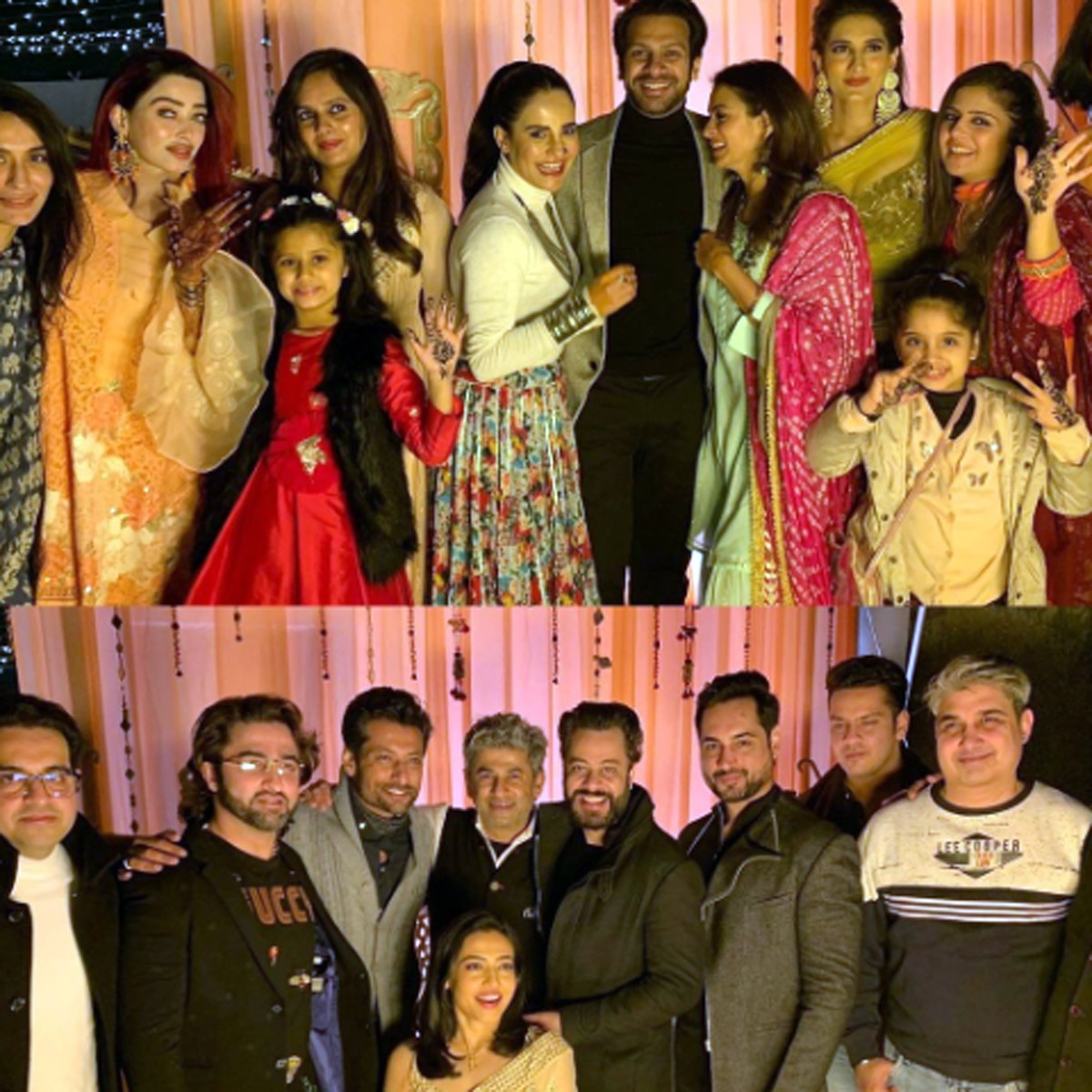 करणवीर मेहरा और निधि सेठ 