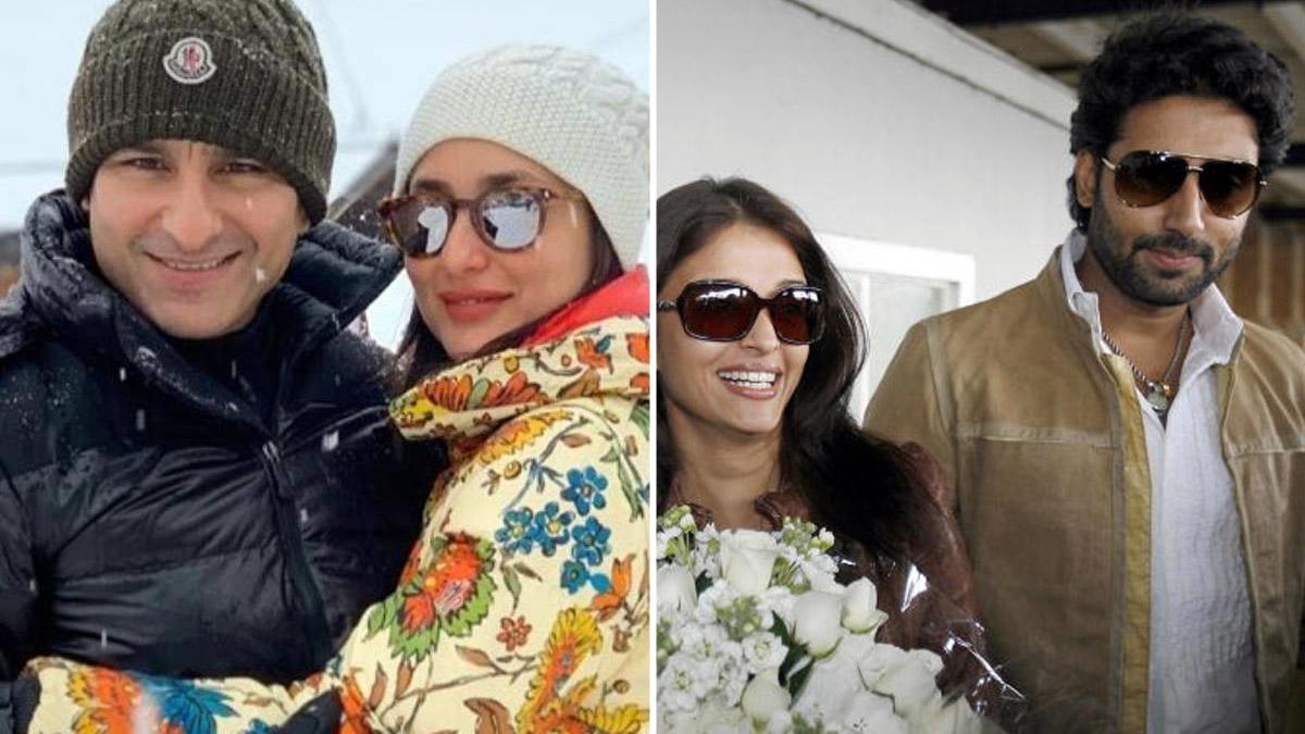 सैफ अली खान-करीना कपूर, ऐश्वर्या राय-अभ‍िषेक बच्चन 