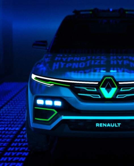 Renault KIGER का लुक स्पोर्टी 