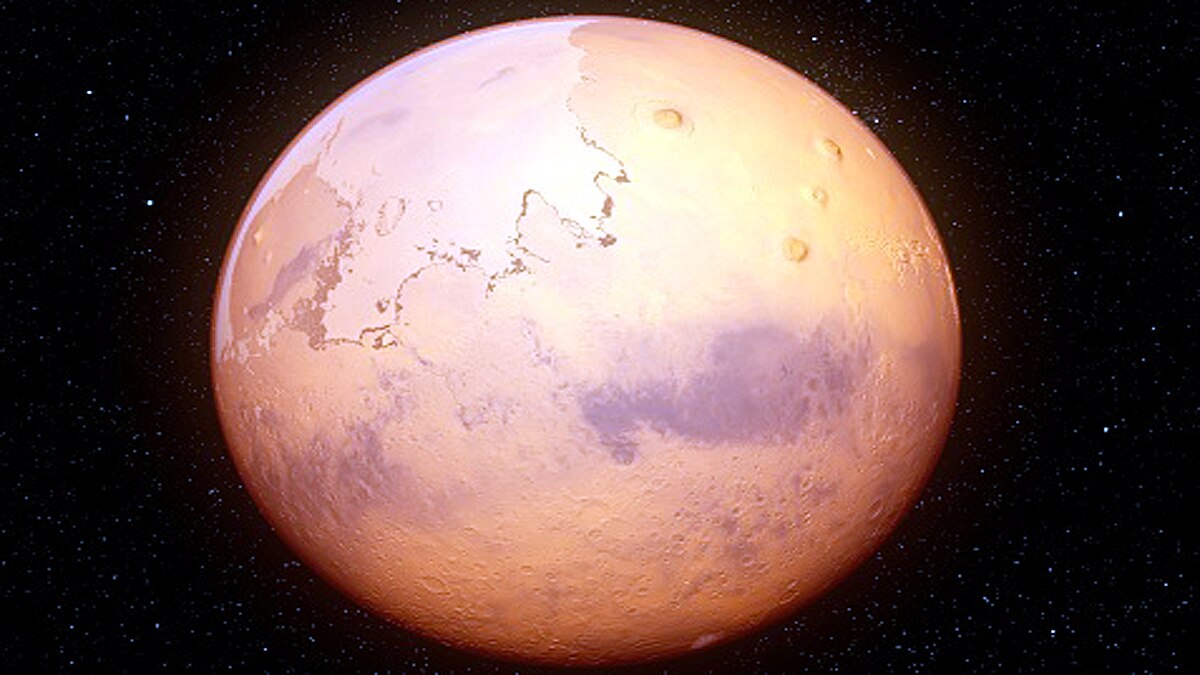 Mysterious wobble moving Mars Pole