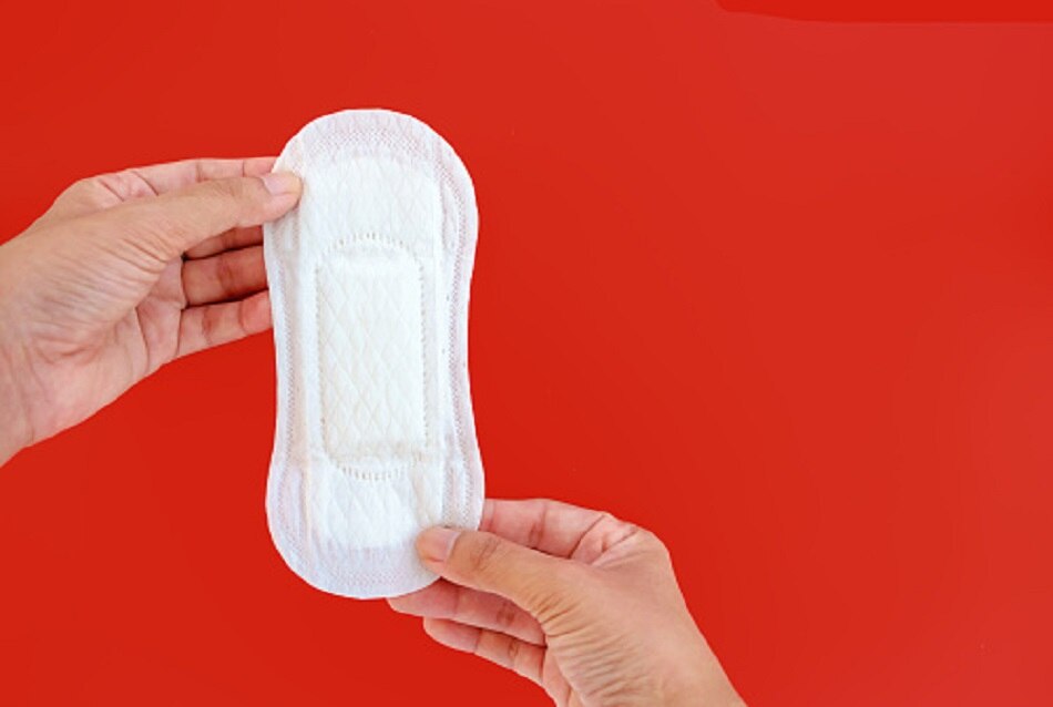 रेयान कॉटन पैड का इस्‍तेमाल