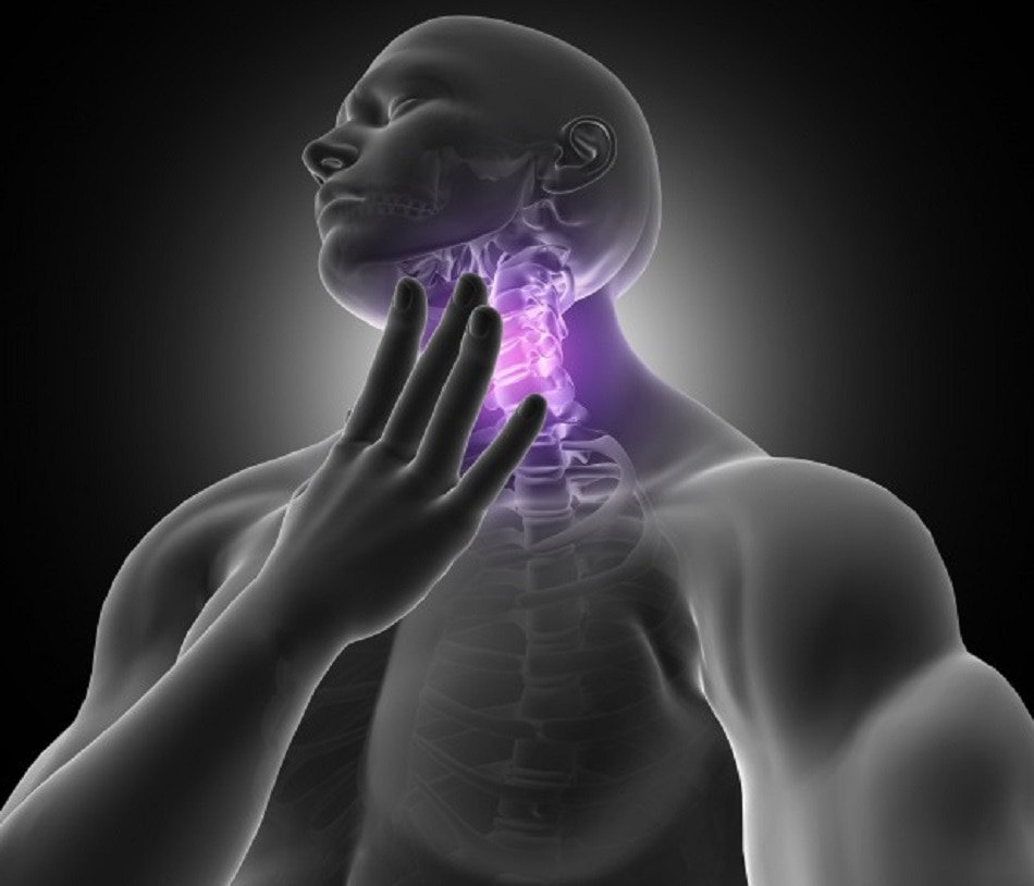 गर्दन पर बड़ी गांठ