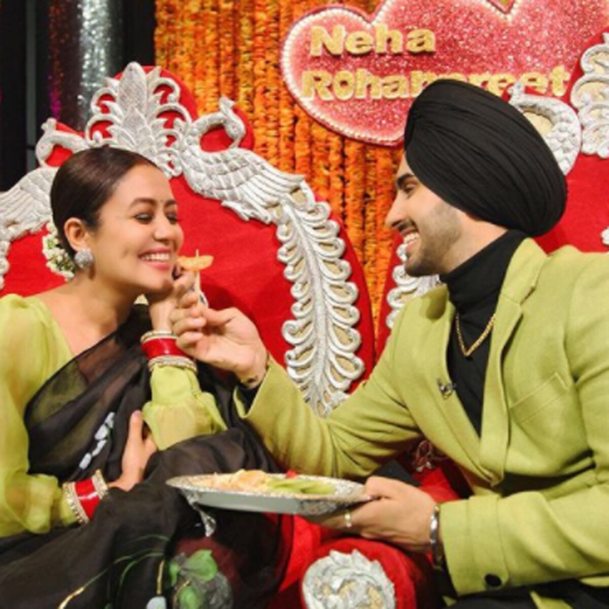 नेहा कक्कड़-रोहनप्रीत स‍िंह  