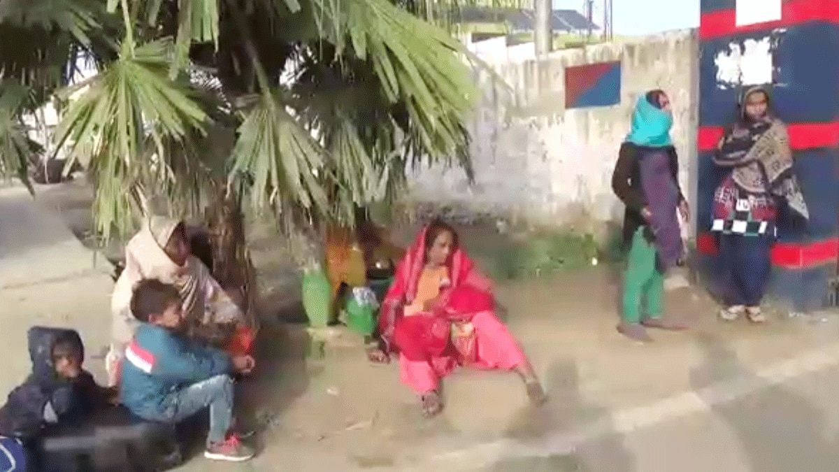 पत्नी ने नहीं होने दिया पति का अंतिम संस्कार (फोटो आजतक)