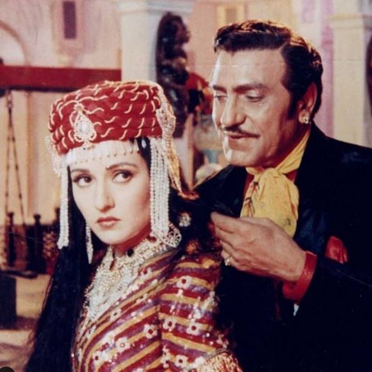 अमरीश पुरी की फिल्म का एक दृश्य