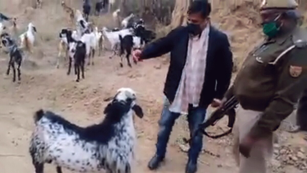 कानपुर देहात जिले के जिलाधिकारी दिनेश चंद्र (फोटो आजतक)