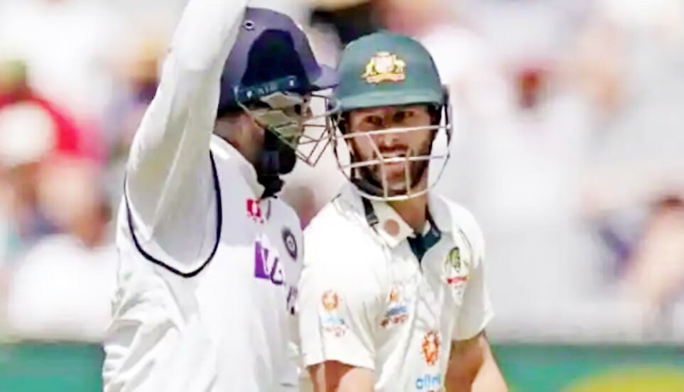 Rishabh Pant banter with Matthew Wade