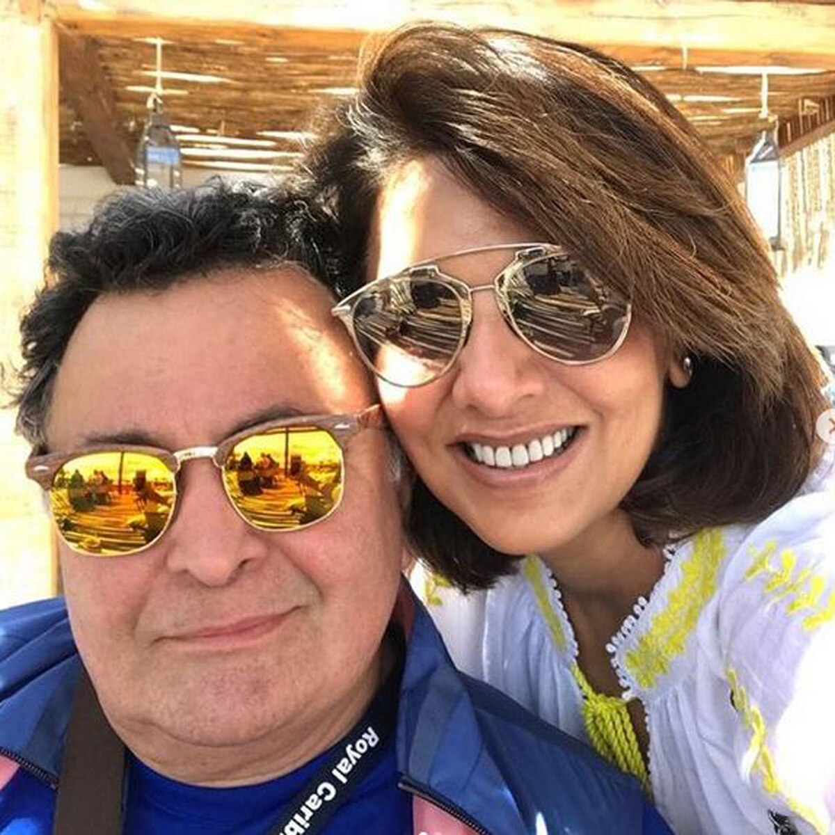  नीतू कपूर संग ऋषि कपूर