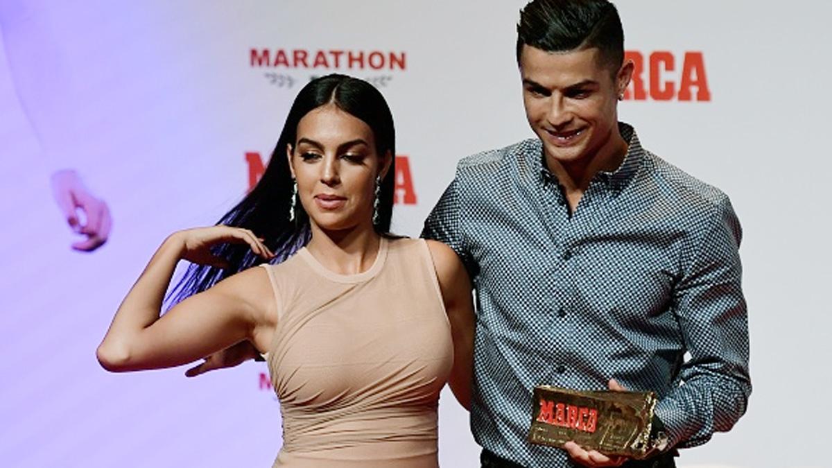 क्रिस्टियानो रोनाल्डो अपनी गर्लफ्रेंड के साथ