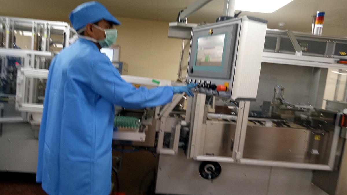 Exclusive Images of SII Covishield Production Unit 