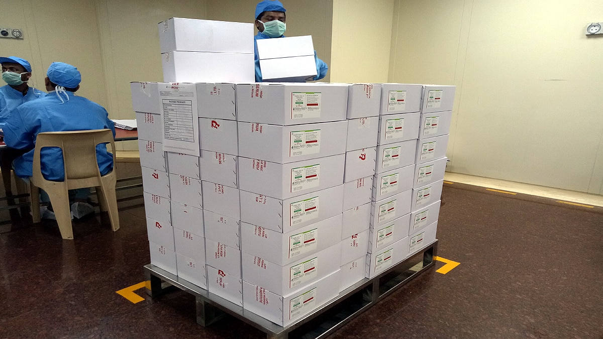 Exclusive Images of SII Covishield Production Unit 