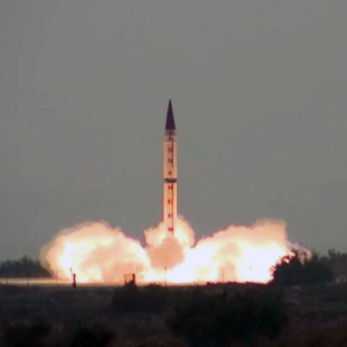 pakistan missile test