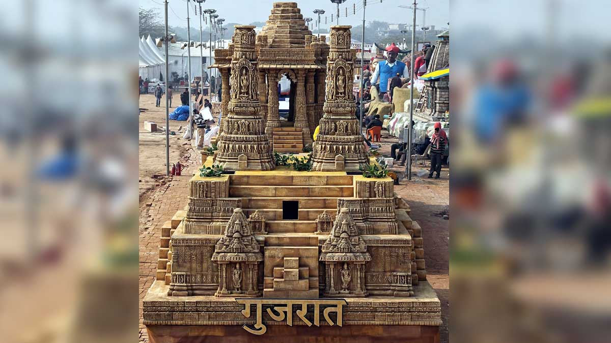 Temple Tableaux for republic day 2021