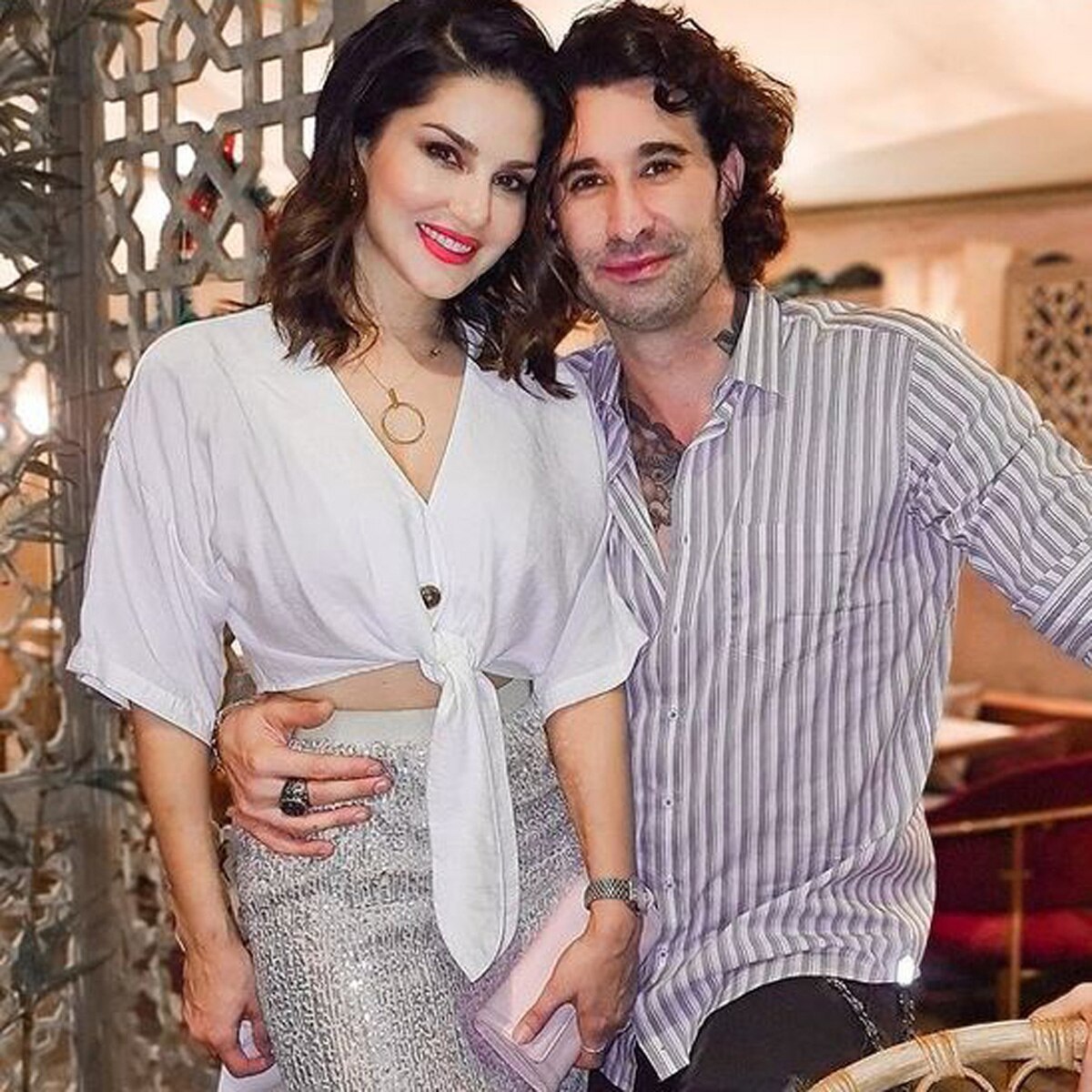 पति डेनियल वेबर संग सनी लियोनी