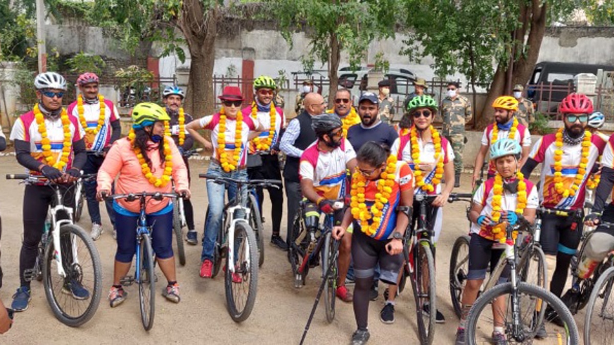 हादसे में पैर गंवाया फिर भी नहीं रुकी तान्या.