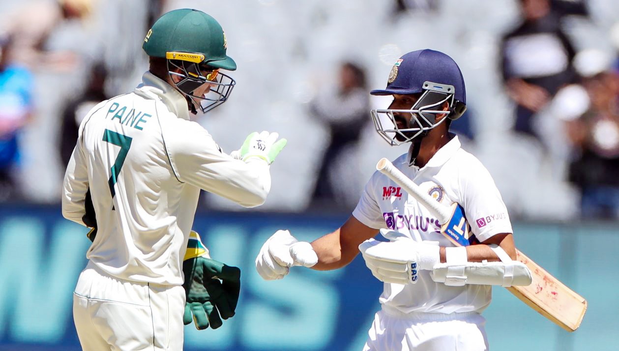 Tim Paine and Rahane (AP)