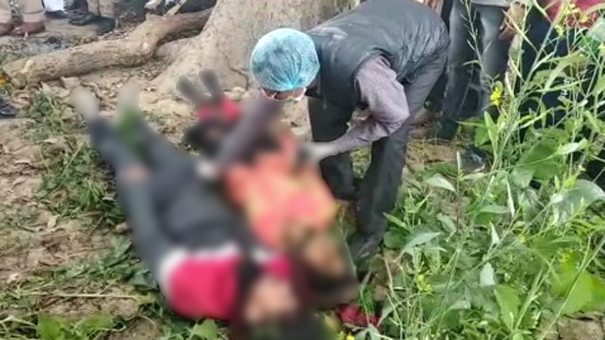 प्रेमी युगल ने फांसी लगाकर की आत्महत्या (फोटो आजतक)