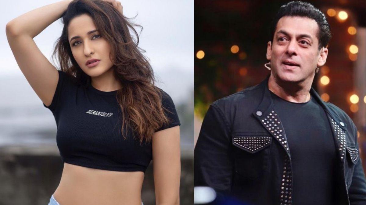 सलमान खान संग प्रज्ञा जैसवाल