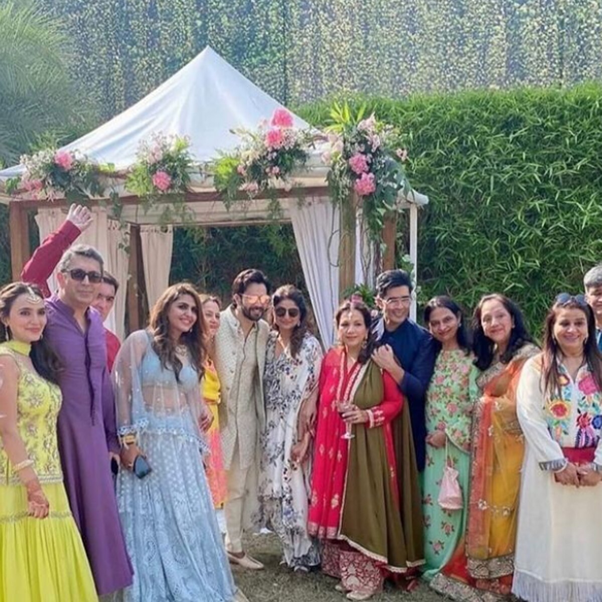 वरुण धवन-नताशा दलाल वेड‍िंग 