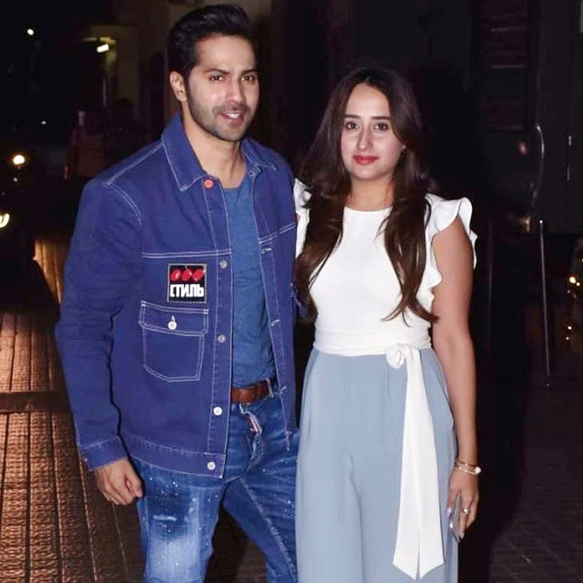 वरुण धवन और नताशा दलाल 