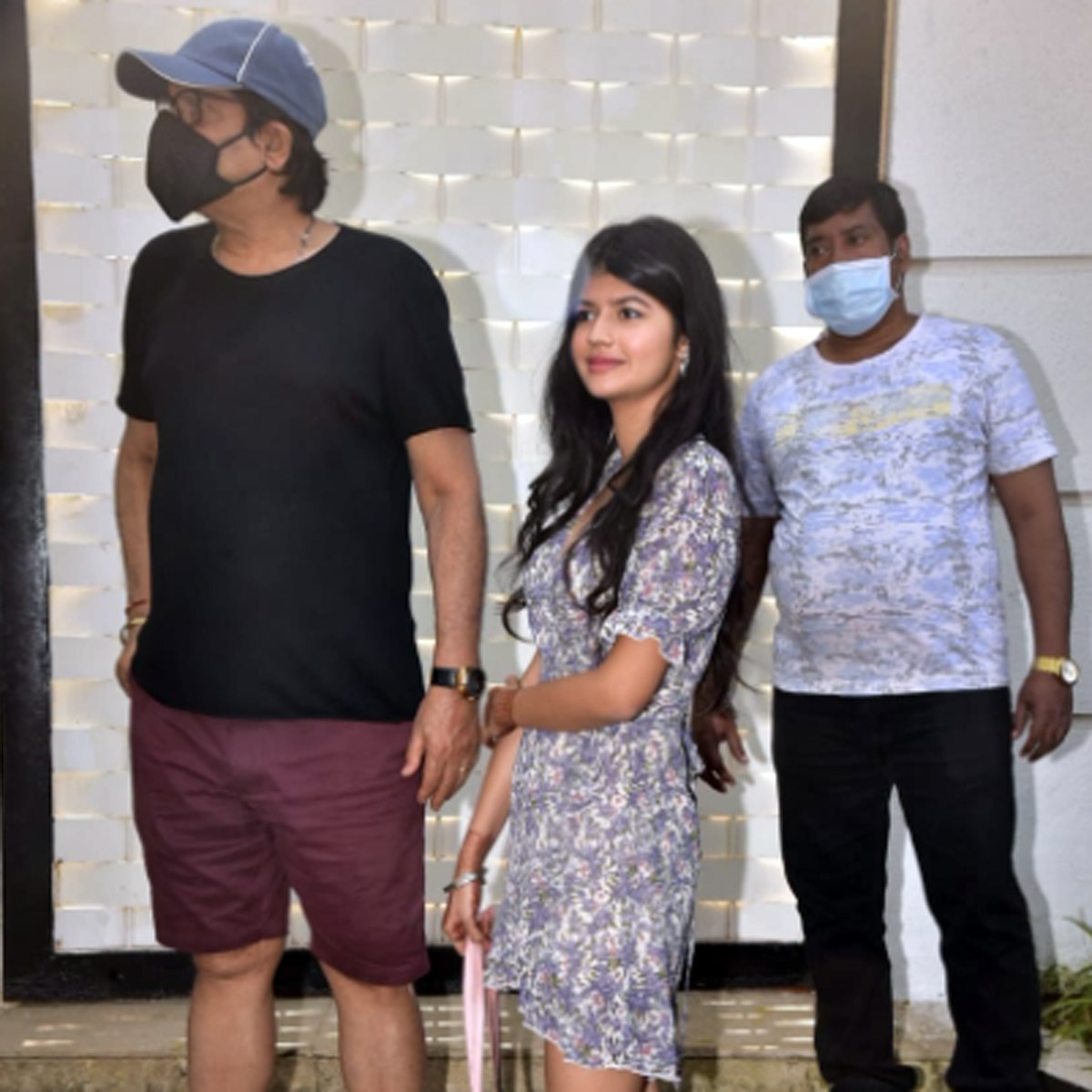 अनिल धवन और उनकी बेटी 