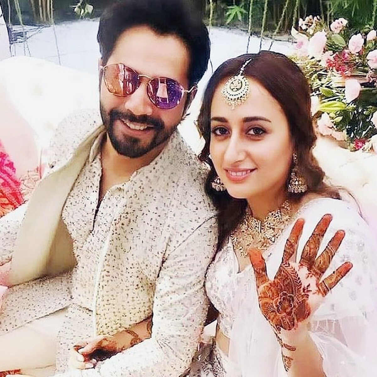 वरुण की मेहंदी