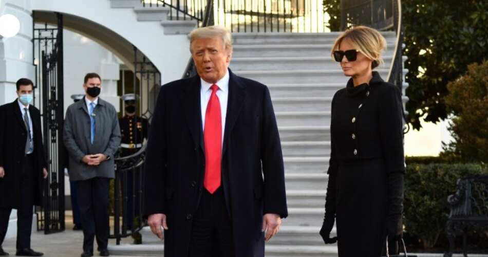 donald trump farewell