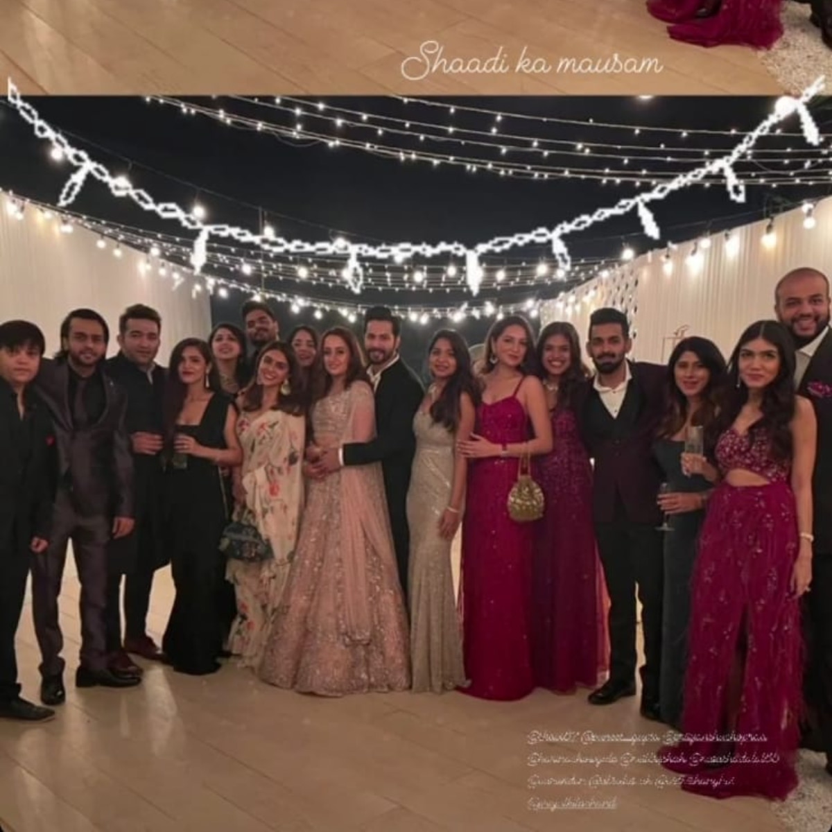 वरुण धवन और नताशा दलाल 