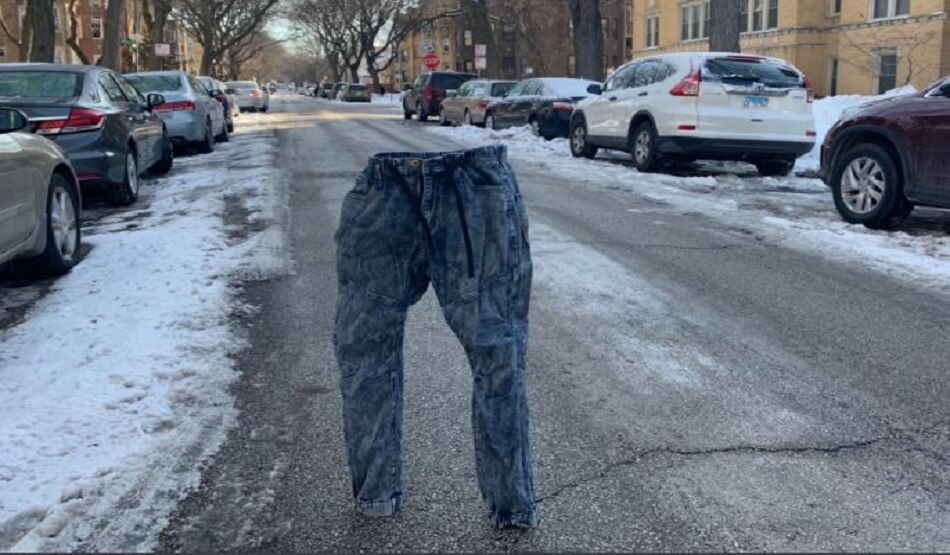  ऐसी सर्दी देखी क्या, बर्फ में जम गई पैंट