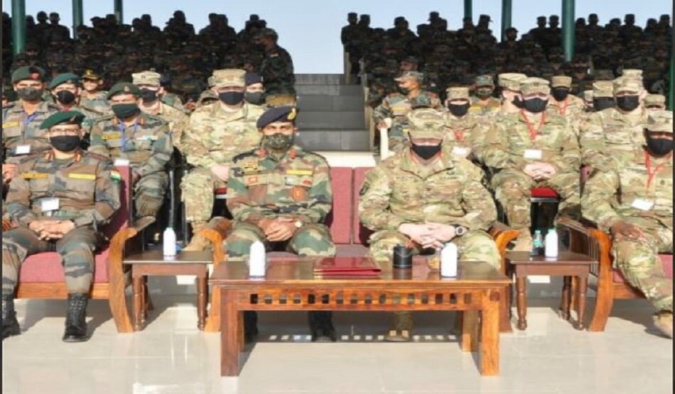 PAK सीमा पर संयुक्त युद्धाभ्यास