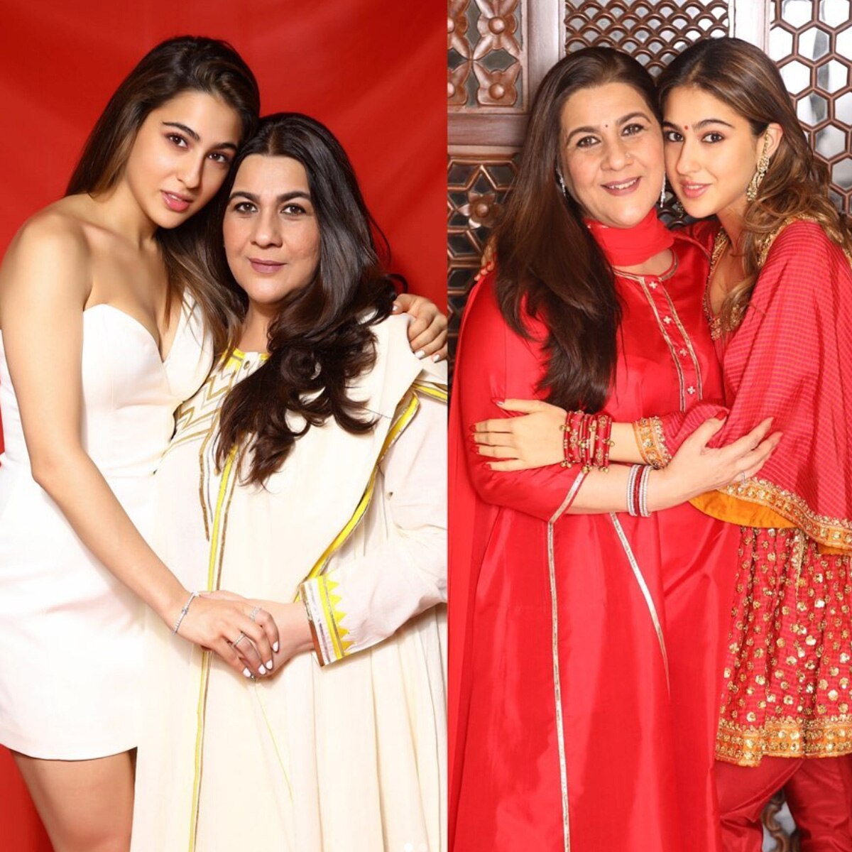 सारा अली खान और अमृता सिंह