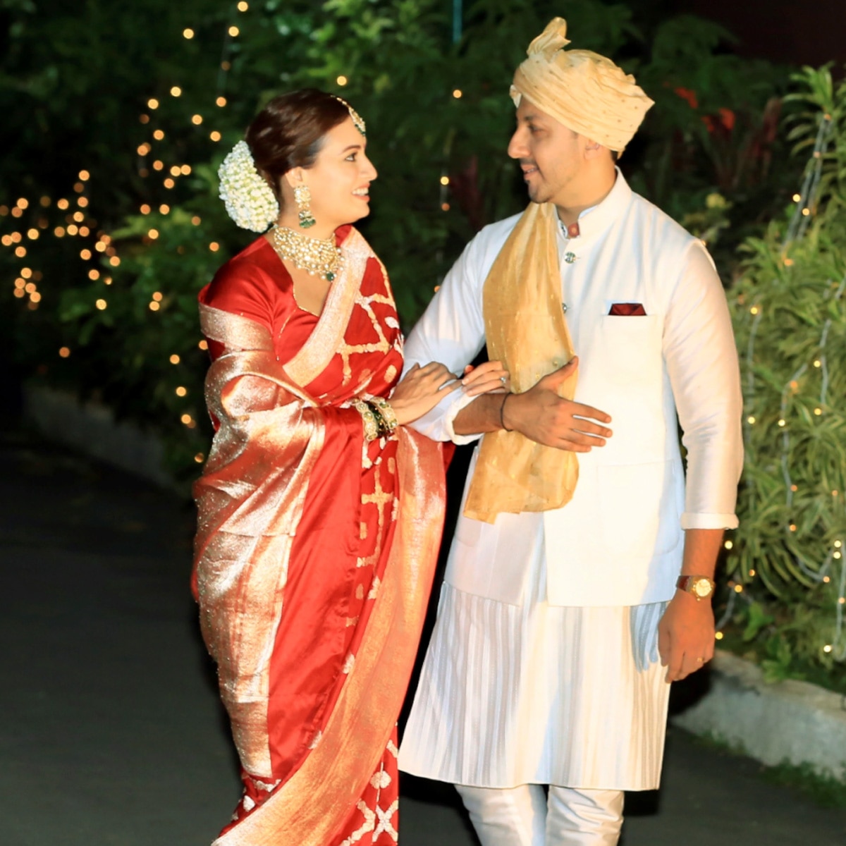 दिया मिर्जा और वैभव रेखी