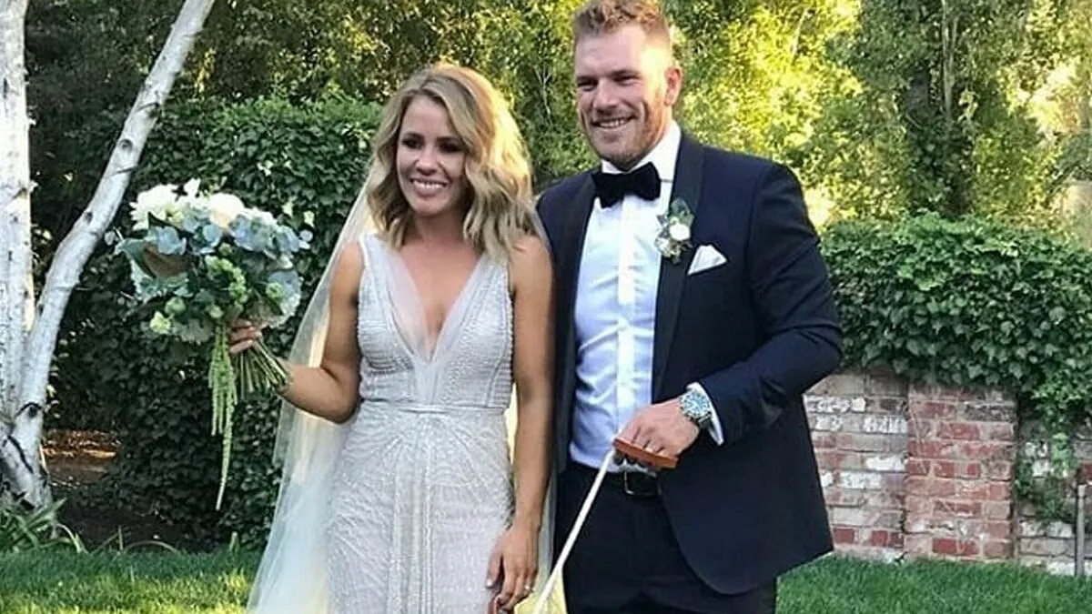 Aaron Finch wife violence threats
