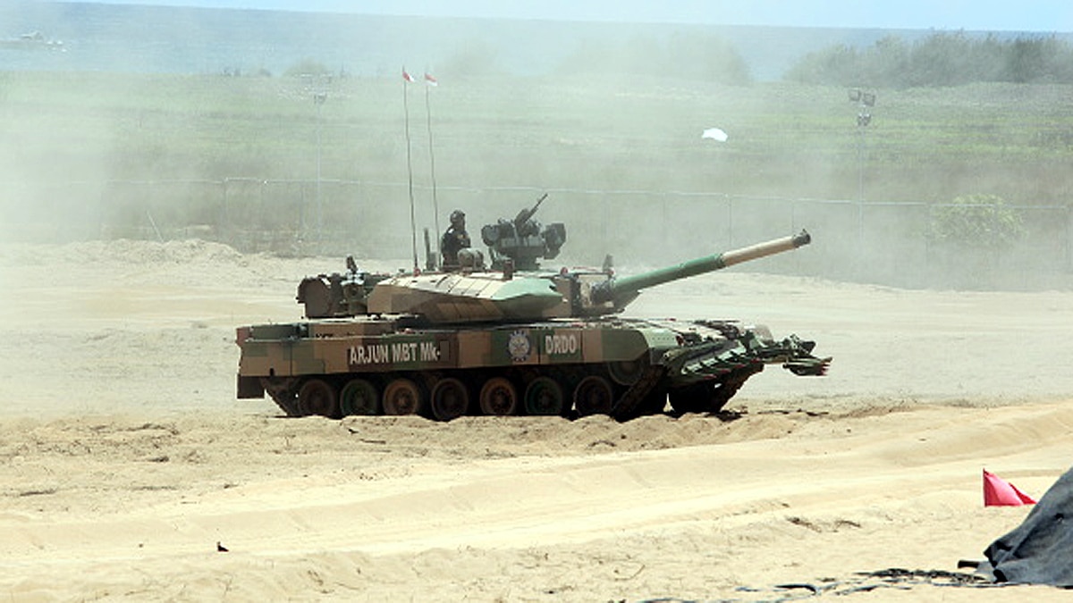 Arjun Mark-1A main battle tank