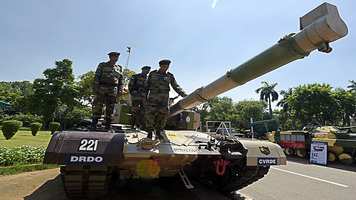 Arjun Mark-1A main battle tank