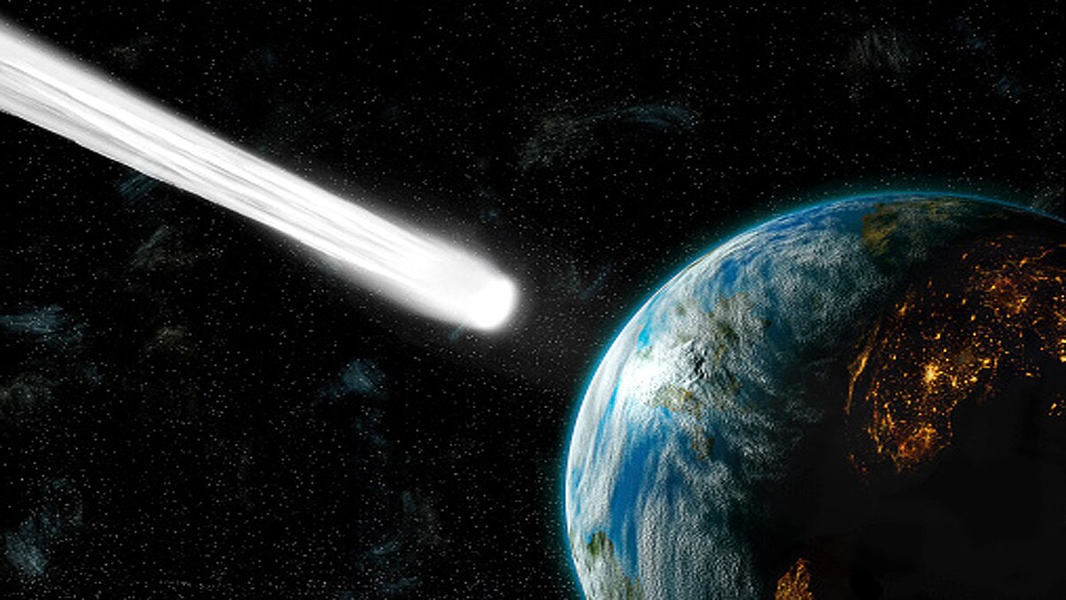 Asteroid Collision ancient Ice Age on Earth