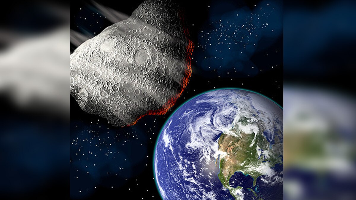 Asteroid Collision ancient Ice Age on Earth