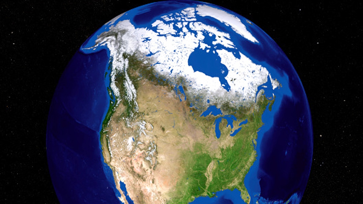 Asteroid Collision ancient Ice Age on Earth