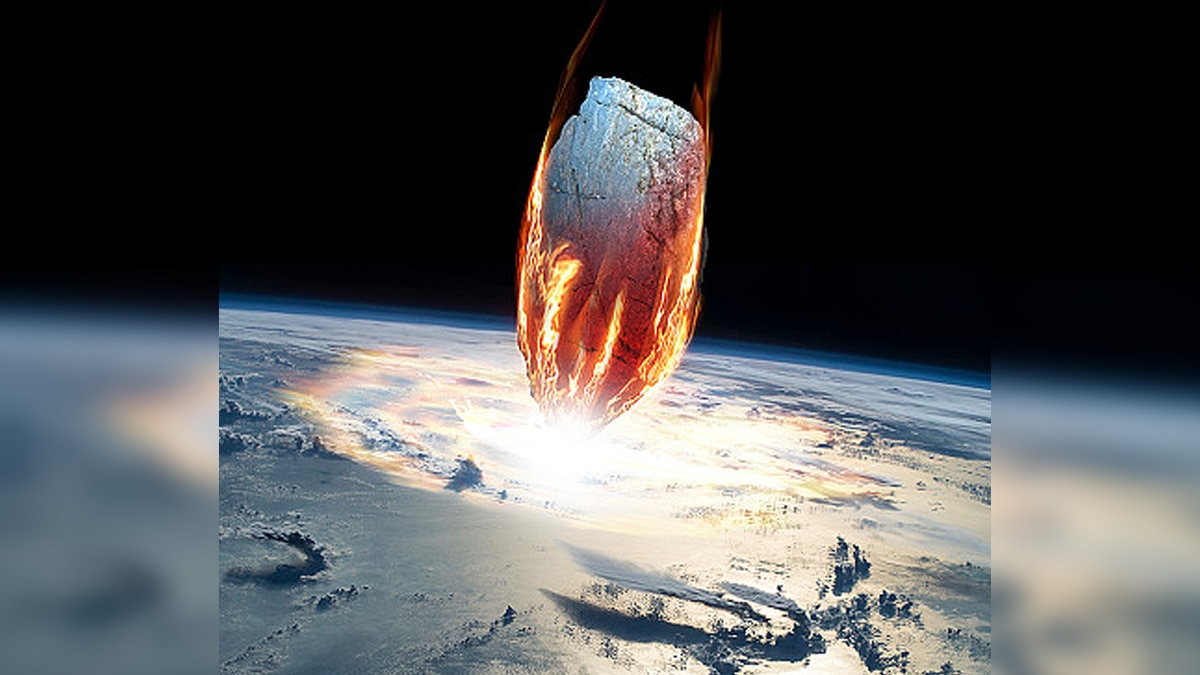 Asteroid Collision ancient Ice Age on Earth