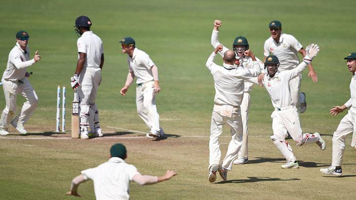 India lost test match in Pune in 2017