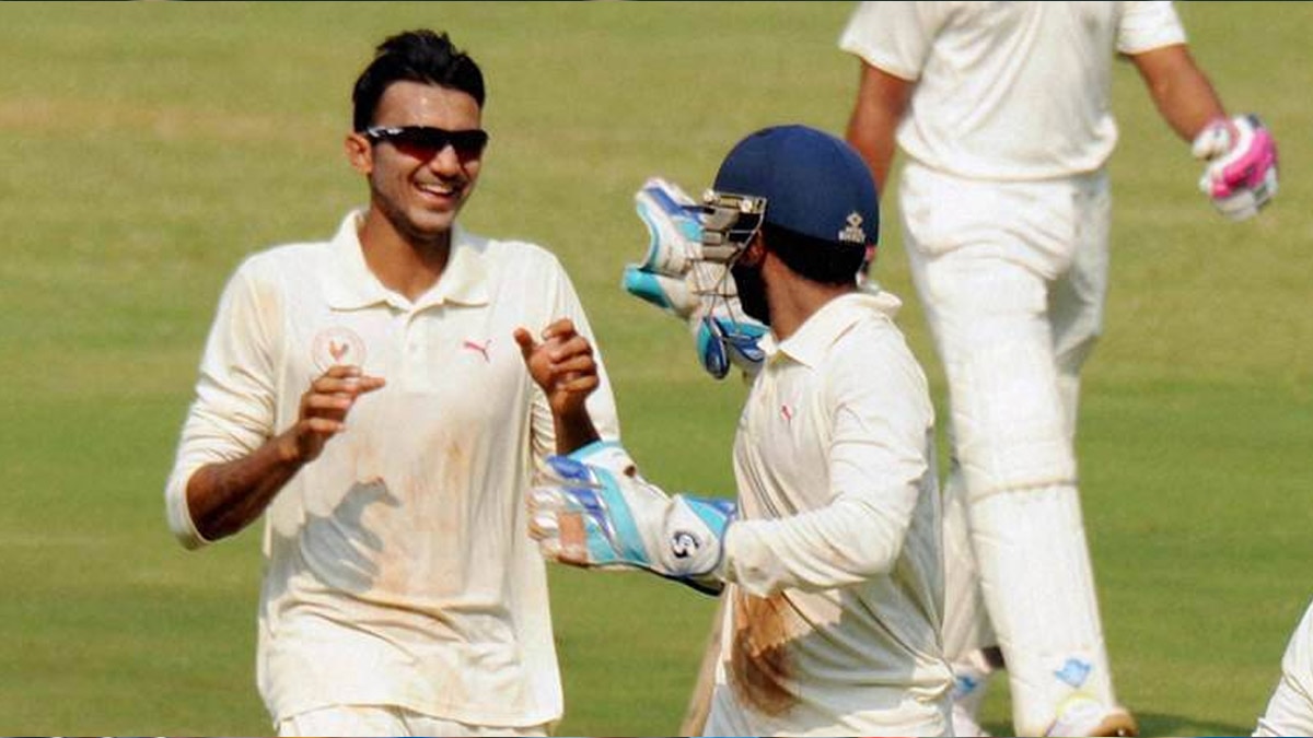 Axar Patel makes test debut