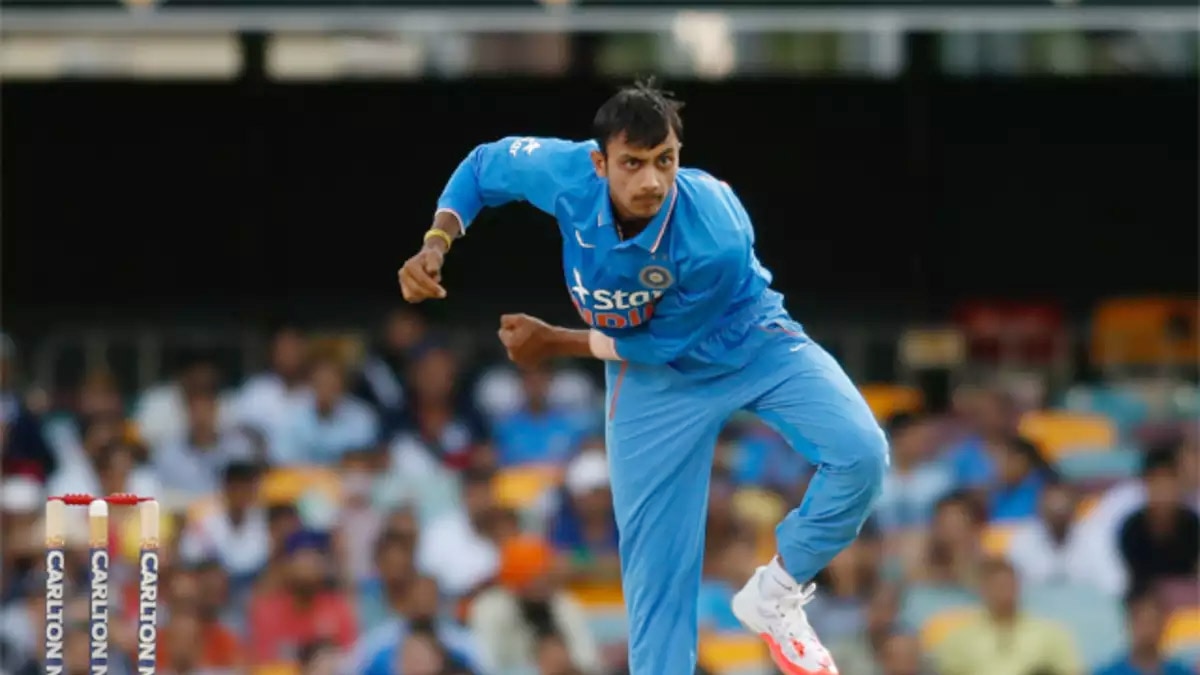 Axar Patel makes test debut