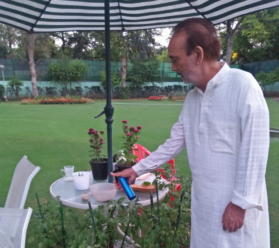 दूसरों को भी बागवानी की सलाह