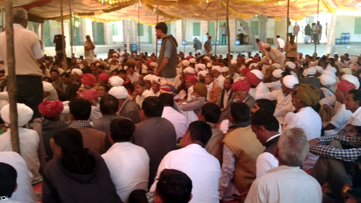 बाड़मेर: जाट महापंचायत में मृत्यु भोज, शादियों में डीजे पर लगाई रोक